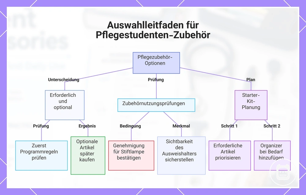 Auswahlleitfaden für Pflegezubehör für Pflegeschüler
