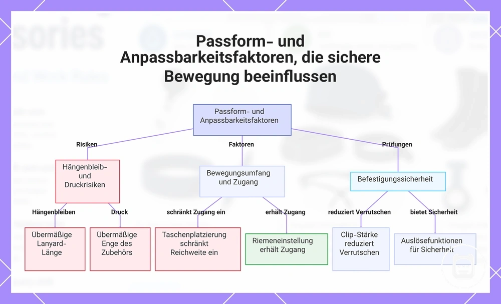 Passform, Verstellbarkeit und Befestigung als Faktoren für sichere Bewegung mit Pflegeaccessoires