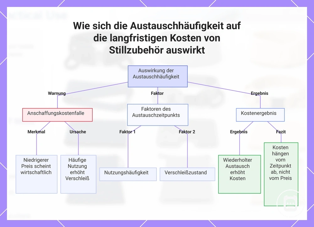 Wie Ersatzhäufigkeit und tägliche Nutzungsbeanspruchung die Langzeitkosten von Pflegezubehör beeinflussen