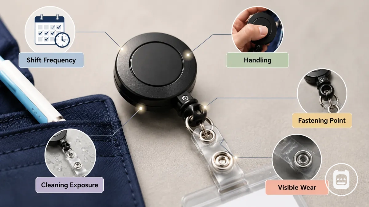 nursing accessory pressure points affected by repeated shift use