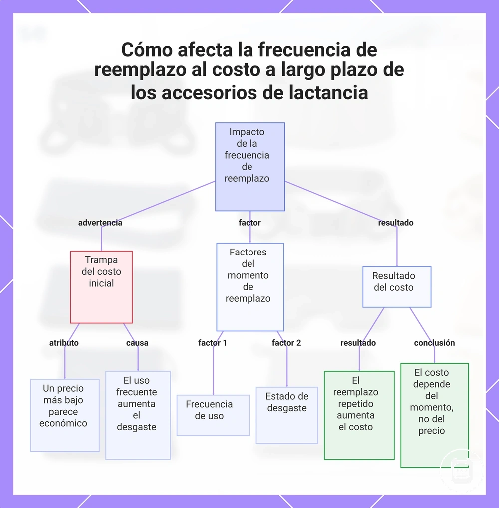 Cómo la frecuencia de sustitución y la carga de uso diario cambian el coste a largo plazo de los accesorios de enfermería