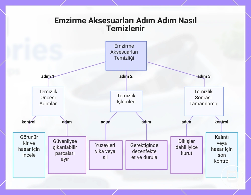 Hemşirelik aksesuarları adım adım nasıl temizlenir