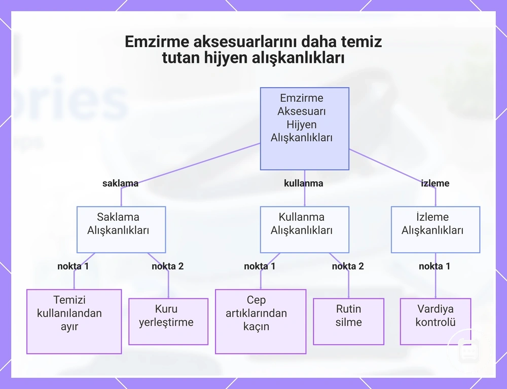 Hemşirelik aksesuarlarını daha temiz tutmaya yardımcı olan hijyen alışkanlıkları